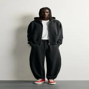 ZARA 자라 베이직 벌룬핏 트랙 팬츠 - 블랙 3443/332/800