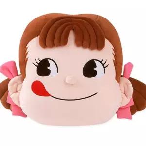 페코짱 얼굴 쿠션 일본 수입과자 캐릭터 소녀 쇼파 일반쿠션 크리스마스선물 i-W73C782