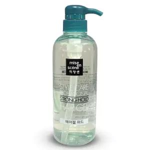 스타일케어 미쟝센 스트롱 홀드 헤어젤 하드 숏커트용 500ml
