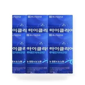 종근당건강 아이클리어 루테인 지아잔틴 500mg x 30캡슐 6박스(AD)