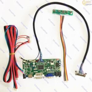 모니터 어댑터HDMI 호환 DVI VGA 오디오용 LCD 컨트롤러 드라이버 보드 모니터 키트, LC420EUN, 1920X1080,