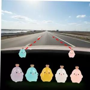 변경 병아리 차폭감 인형 스티커 차 폭 주행 연습 차선 초보운전 안전 라인 야광 좁은길 충돌 방지 거리감