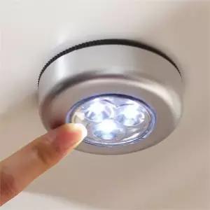 무선 터치 조명 붙이는 화장대 무드등 led 터치 램프 건전지 테이블 터치형 간이 침실 선반 취침 간접 옷장