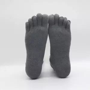 여성용 발가락 장목양말 진회색 5켤레