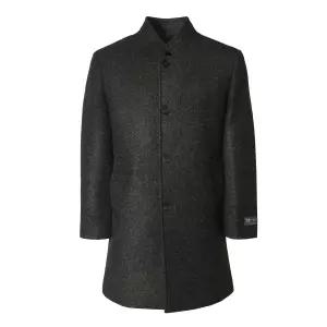킨록 바이 앤더슨 24 FW 남자겨울코트 수입원단 ROMA 차콜 스탠에리 자파리 코트 IIO23 DK4465