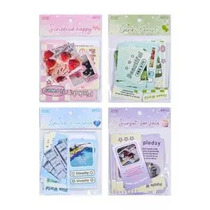 실링 조각 꾸밈 빈티지 파티 스티커 스티커팩 레트로 30p 다꾸
