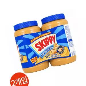 스키피 크런치 땅콩버터 1.36kg 2개