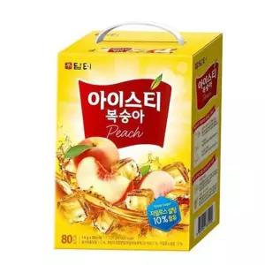 차류 아이스티 복숭아 담터 14gx80T
