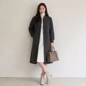[엘루아] 울 블렌디드 핸드메이드 롱코트 3종택1