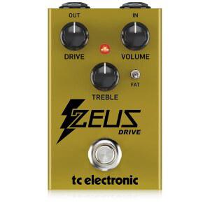 TC Electronic ZEUS DRIVE OVERDRIVE 전설적인 사양인 모드 오버드라이브 바이패스 스위치 버퍼드 다이내믹 부스트 페달, FAT 선택 및 포함