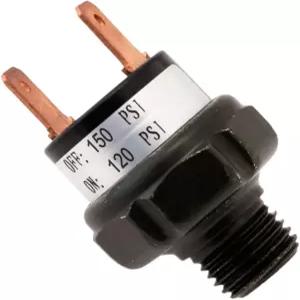 빅센 혼 120-150 PSI 공기압 스위치 탱크 마운트 1/4 NPT 12V/24V 기차/에어 VXA7150용