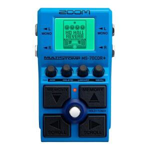 기타리스트를 위한 Zoom MS-70CDR+ MultiStomp, 코러스, | 이펙트, 이펙트 딜레이, 이상의 튜너, 제품 구동, 스테레오 체이닝, 배터리 내장 리버브 140개 기타리스트와 키보디스트를 포함 I/O,