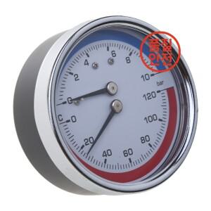 바닥 난방 시스템용 온도계 보일러 및 압력 게이지 0-120 ℃ 측정 범위 피팅 M4YD