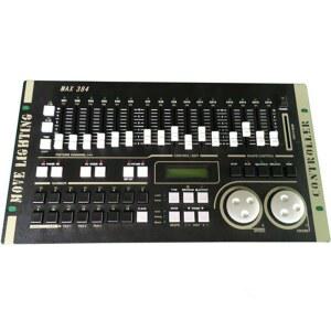MAX384 조명 콘솔 컨트롤러 무빙 라이트 포장 공연 공연장 dmx512 판지