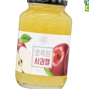 (올핀)사과잼 1kg 초록원 달달한 맛있는 액상잼