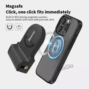 무선 셔터 리모컨이 포함된 자기 전화 카메라 그립 핸들 Android Phone용 Bluetooth 브래킷
