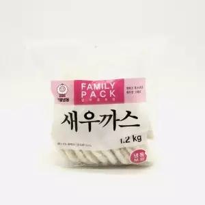 킵상회 새우 까스 냉동 1.2KG 냉동새우까스