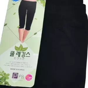 (올핀)여성 쿨 인견 스판 7부 레깅스 부드러운 소재 요가팬츠