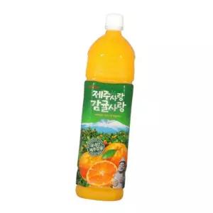 (다올)제주사랑 감귤사랑 1.5L 과즙 과일주스 롯데 델몬트
