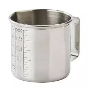 홈베이킹 계량컵 샷잔 계량 베이킹 에스프레소 용량컵 도구 눈금 비커 200ml