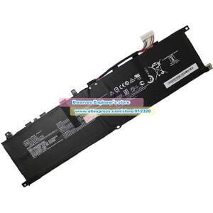 새로운 BTY-M57 배터리 15.2V 65Wh MSI GS65 9SE GP66 레오파드 10UE MS-17K3
