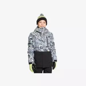 [선영상사][퀵실버] 2025MISSION PRINTED BLOCK YOUTH JK_KVJ3 아동 스키/보드 자켓 (S30668771)