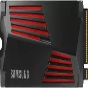 삼성 990 PRO 히트싱크 SSD 1TB NVMe M.2 최대 7 450MB/s의 속도로 플레이스테이션 5(PS5 SSD) 콘솔 확장