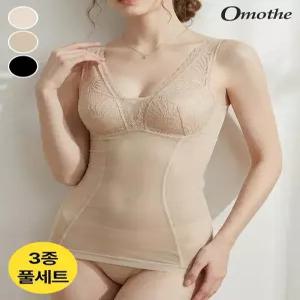 [오모떼]오모떼 올데이 레이스 더블 파워넷 데일리 바디쉐이퍼 3종 풀세트