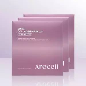 아로셀 슈퍼 콜라겐 마스크 2.0 ECM ACTIVE 4매 x 3박스 / IBY
