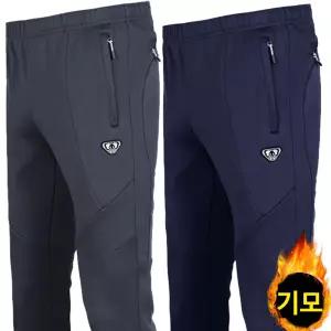 겨울기모바지 밴딩 스판 겨울작업바지 등산복 작업복하의 방풍 방한작업복