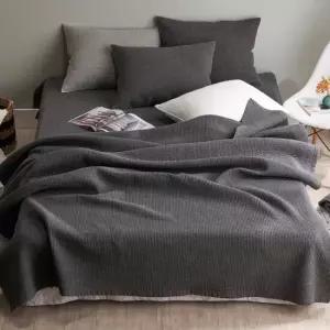 피그먼트 워싱 사계절 순면 침대패드 킹 K 200x230