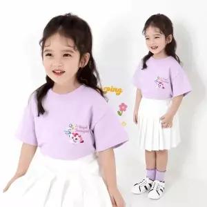 [레노마]티니핑 여아 쭈리 오버핏 반팔 티셔츠VI 0F14W64299_CJ