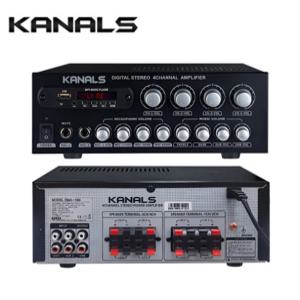 카날스 KANALS EMA-196 4채널 소형 블루투스 매장 카페 앰프