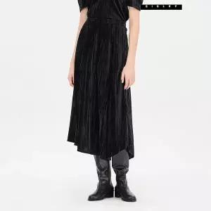 [시슬리] 보아 벨벳 언발란스 훌 스커트 SASK36461