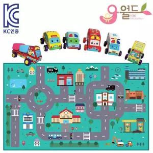 KC인증 자동차 6종 도로매트 세트 유치원 어린이집 자동차 교통 교육