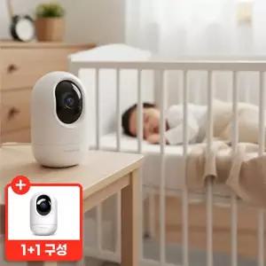 [1+1] 파인뷰 K11 1+1 베이비캠 홈캠 800만 화소 4K UHD 홈CCTV