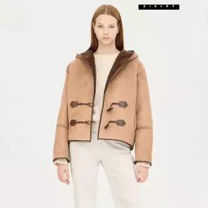 [시슬리] 리버서블 후드 인조 무스탕 SALE36461