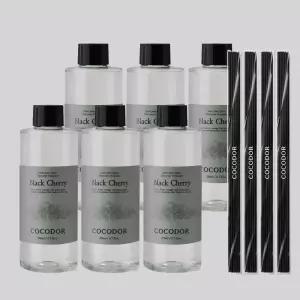 [T쇼페] 코코도르 리필액 200ml X 6개 + 스틱 X 4개