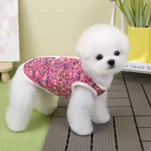 고양이 강아지 김장조끼 겨울 가을 강아지옷 대형견 겨울옷 누빔 할매조끼