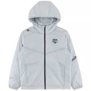 데상트 USAT 퍼텍스 경량 패딩 자켓 SQ123IPD11GRY