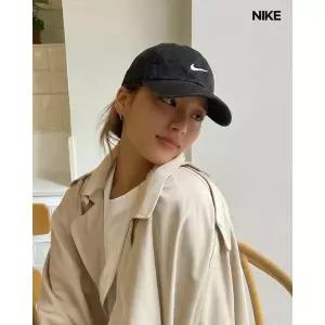 [나이키] 언스트럭처드 남자 여성 데님 볼캡 러닝 골프 야구 모자 HF0383-010