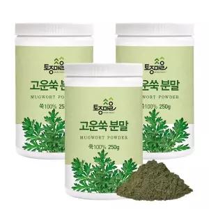 국산 고운쑥분말 250g X 3개