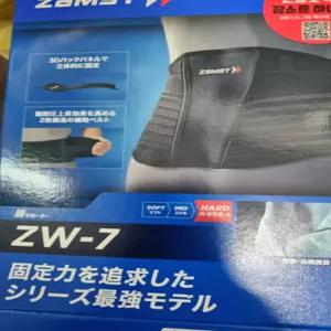 잠스트 허리보호대 ZW-7 일상생활 헬스 골프 허리지지대 배드민턴