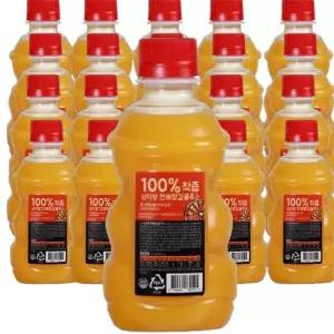 빙그레 제주 삼다향 착즙 천혜향 감귤주스 320ml 20입