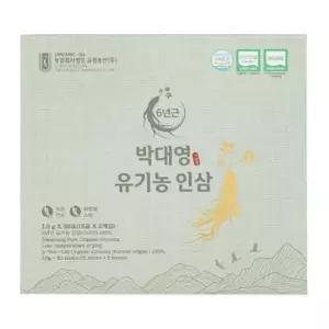 [유림농산] 6년근 박대영 유기농 인삼 30포 (과립형 스틱제품)