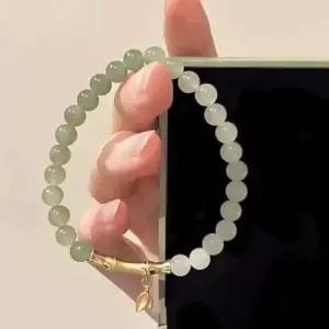 실버문 데일리 팔찌 2종 행운 화전옥 복운 택 H26 화전옥 복운 실버문 2종 택 H26