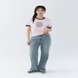 잠뱅이 [jambangee] 유니) 쿨맥스 라이트 인디고 밴드 빈티지 와이드핏 TG AQ2DTG339 AQ2DTG389-LB
