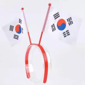 응원용 태극기 머리띠 축구 야구 월드컵 깃발
