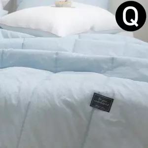행운몰 여름 간절기 이불 퀸 Q 블루 퀸여름이불
