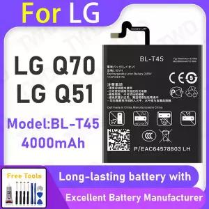 LG Q70/LG Q51 교체용 배터리 도구용 100% 새 제품 4000mAh BL-T45